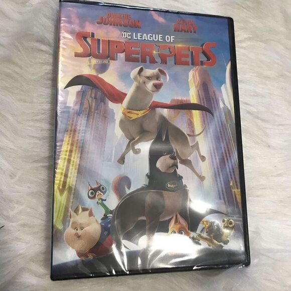 🦩 DC League of Super-Pets (DVD, 2022, Warner Bros.) New - Picture 2 of 6